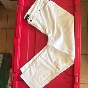 Talbots White Denim Pants